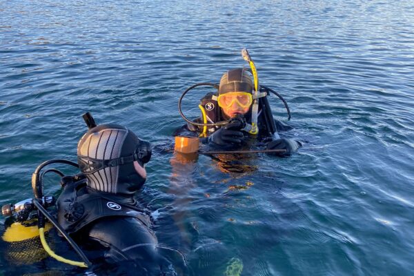 SCUBA divers from the Craignish Community