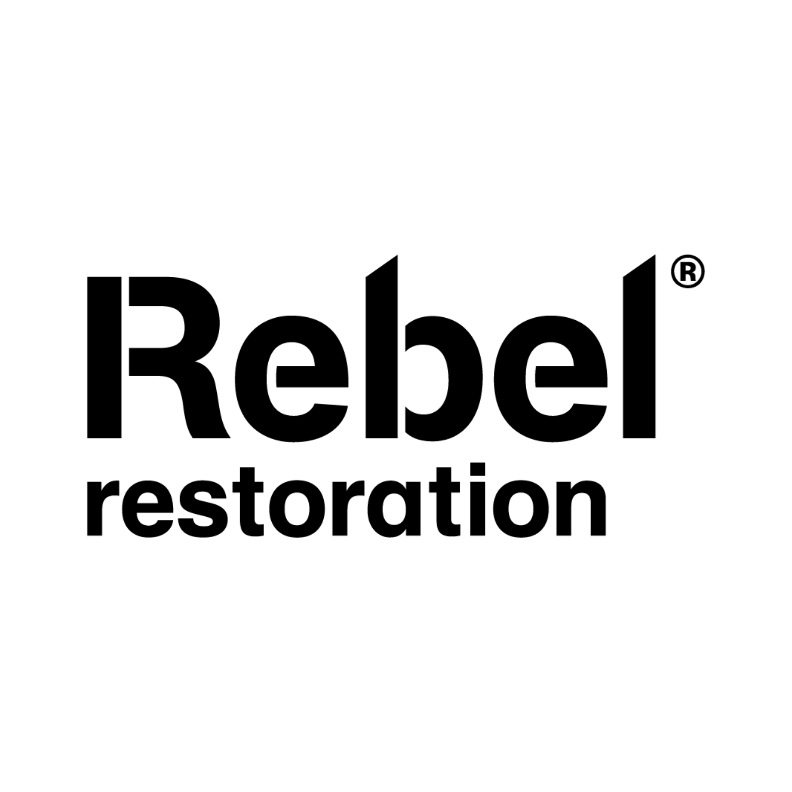 The logo of Rebel Restoration
