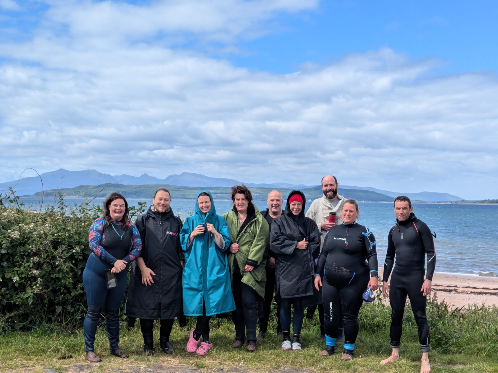 Moray Ocean Community volunteers on snorkel upskilling weekend