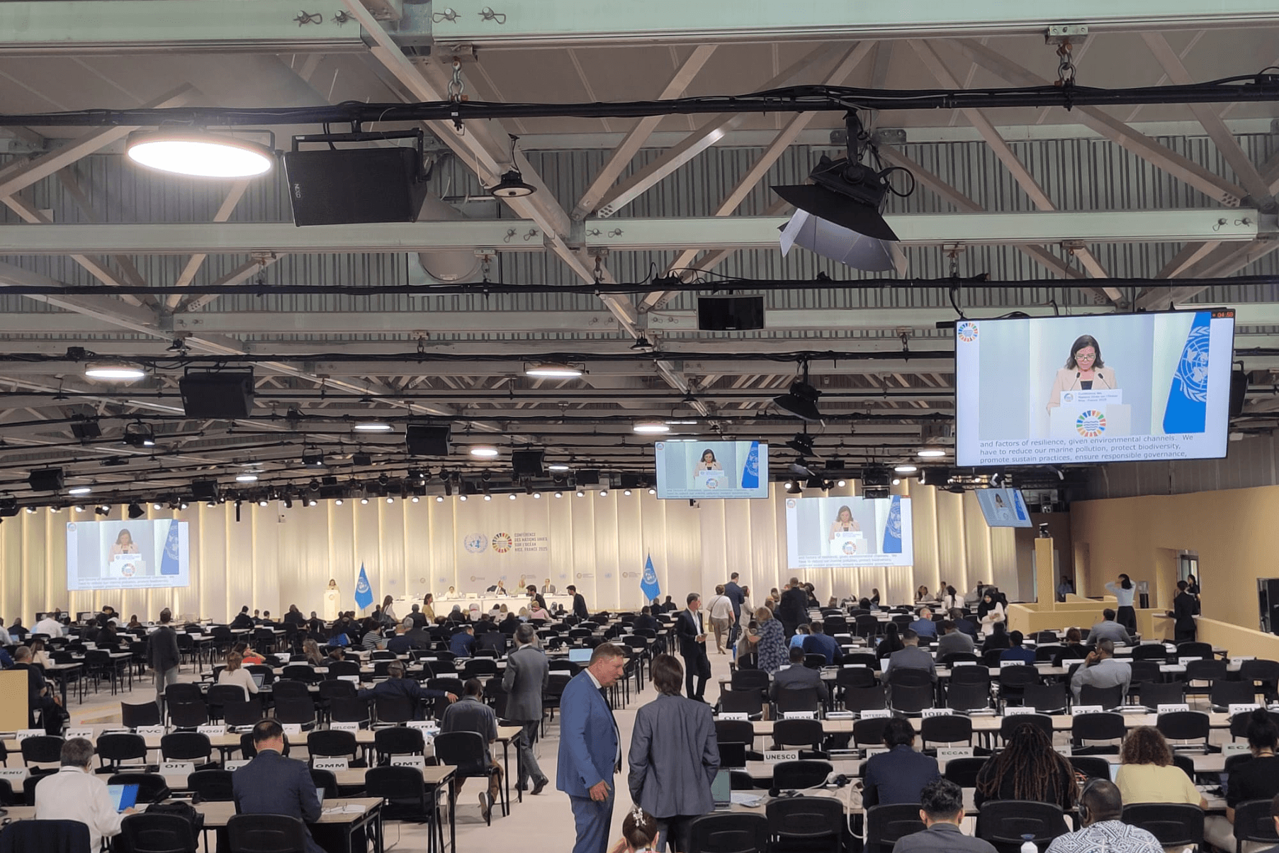 A talk at the United Nations Ocean Conference