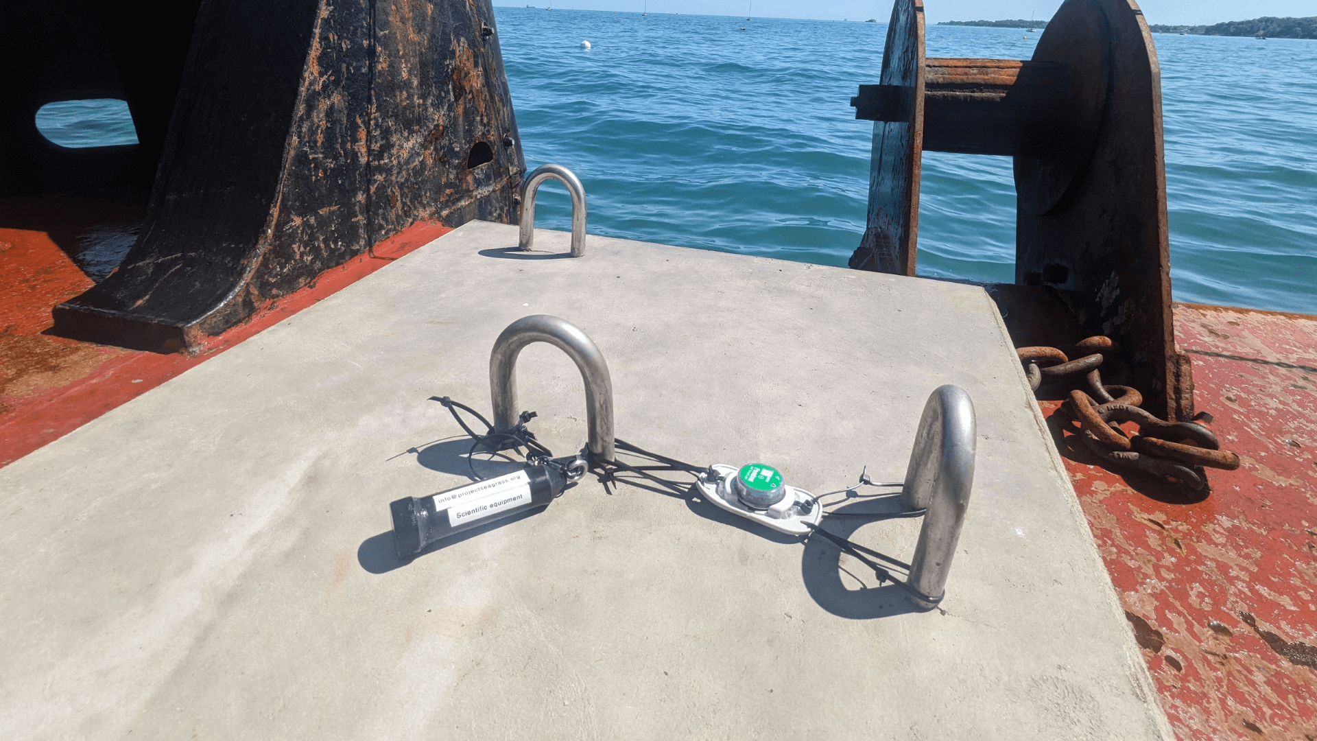 Advanced Sustainable Mooring System with monitoring devices
